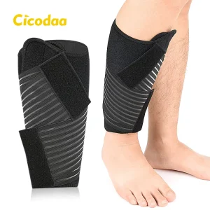 Double Compression For Adjustable Leg Sleeve Fitness Safety Sports Knee Massage Pressure Protection Calf Protector
