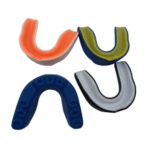 Double Layer Moldable EVA Mouth Guards for Adult Size Reusable Use in Boxing Rugby Football Sports Teeth Protection