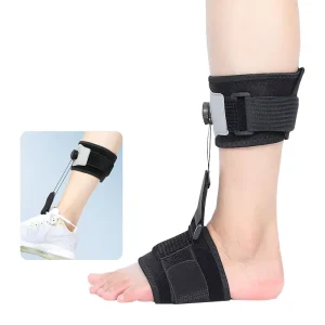 Drop Foot Brace with Reel Adjust Dorsiflexion Drop Foot Support Lifting up Foot Drop Brace for Walking