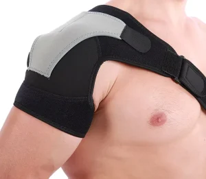 Durable Elastic Protective Fitness Shoulder Strap Back Support Shoulder Pads