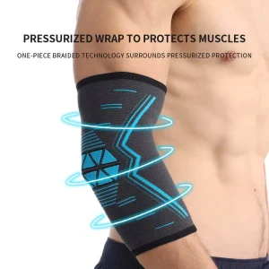 Durable Elbow Support Pad with Breathable Protection for Sports Boost Brace Running Baseball Badminton Tennis Sports