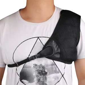 Durable Nylon Mesh Adjustable Chest Protective Shooting Hunting Archery Chest Guard