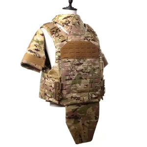 Durable Whole Body Protection Ballistic Tactical Safety Jacket Vest Shoulder Arm Sides Groin Neck Protection for Indoor Outdoor