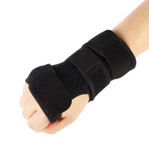 Durable Wrist Support Wraps Palm Guard for Weightlifting Powerlifting for Tennis Training Adjustable One Size