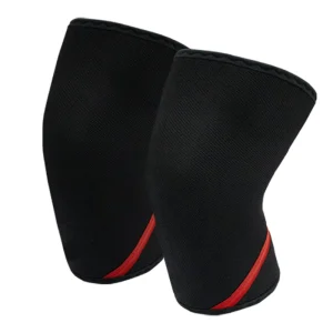 Duty 5mm 7mm Nylon Knee Sleeve Weightlifting Compression Knee Brace Support Sports Safety Guard Gym Powerlifting