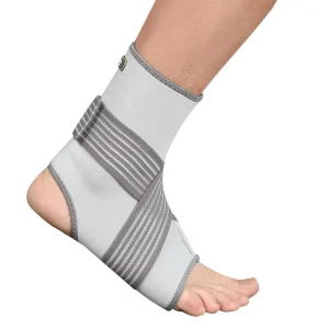 E Life E AN004 Adjustable Breathable Compression Ankle Support Ankle Brace for Running Walking