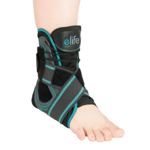 E Life MANXP01 Adjustable Ankle Support Ankle Brace Elastic Ankle Strap Protector Fitness Sport Gym Stabilize Ligaments