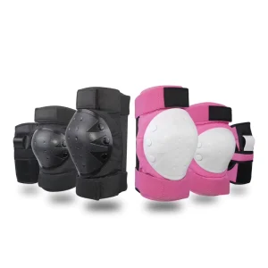 EN14120 Standard Polyester Protection Gear Kits Skate Kids Boys Adults Knee Pads Hand Guards Elbow Pads Skating Protective Gear