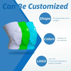 EVA Knee Protector Soft Cotton Compression for Football Running Skating Yoga Workout Sport Safety Adult Youth Knee Pads