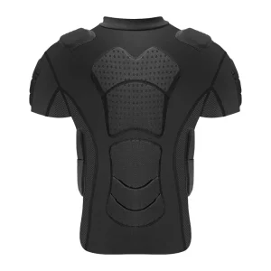 EVA Padded Short Sleeve Protective Shirt for Snowboarding Cycling Motorcycle Rugby Sports Armor
