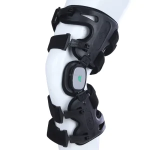 Eco Friendly Hot Selling Laminated Foam Braces Black Shin Guard OA Hinged Knee Wrap