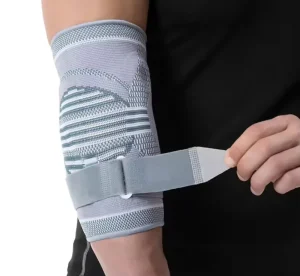 Elastic 3D Knitted Elbow Guard Breathable Non-slip Elbow Support Joint Pain Relief Compression Elbow Sleeve