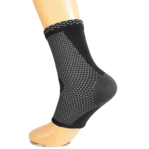 Elastic Ankle Support with Half Toe Coverage Compression Socks for Sports Injuries Foot and Ankle Protection Sock Cover