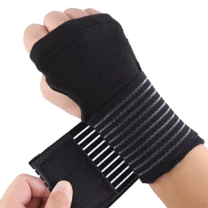 Elastic Bandage Wrist Guard Support Arthritis Gloves Sprain Band Wrist Protector Hand Brace Elastic Sports Safety Wristband