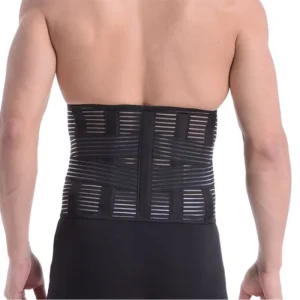 Elastic Breathable Back Support Belt Lower Waist Back Brace Lumbar Support Braces Waist Support