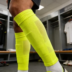 Elastic Breathable Sports Leg Guards Protective Covers Football Shin Guards Socks Calf Compression Sleeves Customized