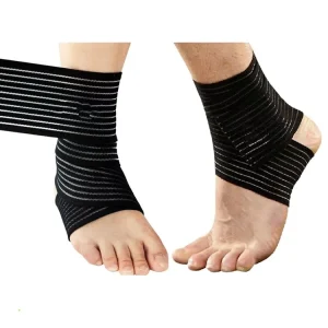 Elastic Breathable Wrap Ankle Support Brace Strap for Sports Gym Weightlifting Fitness Wrist Wraps