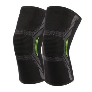 Elastic Compression Knitted Knee Brace Knee Pads for Sports