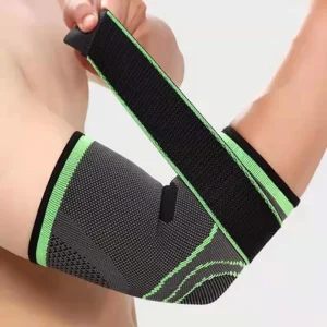 Elastic Elbow Bandage Compression Elbow Support Protector for Men and Women Sport Safely