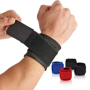 Elastic Fitness Weight Lifting Wrist Wraps Strap For Gym Workout Training