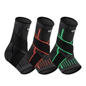 Elastic Foot Strap Brace Pressurized Nylon Ankle Support for Fitness Sports Gym Badminton Accessory AH 05
