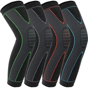 Elastic Sport Protect Knee Sleeves Brace Adjustable Compression Elbow Knee Support
