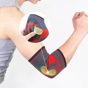 Elbow Brace Compression Lightweight Arm Sleeve Safety Sleeve Elbow Pads for Volleyball Tennis Badminton