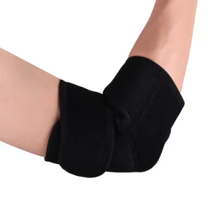 Elbow Brace Compression Support Sleeve with Protection for Sports Nylon & Cotton