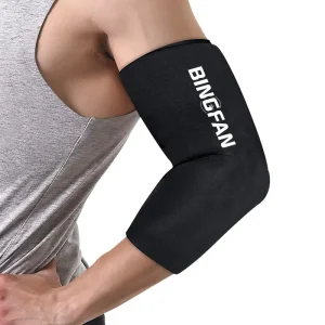 Elbow Ice Pack Wrap Compression Sleeve For Injuries, Reusable Gel Cold Packs Brace Also For Elbow, Ankle – Flexible Cold Wrap