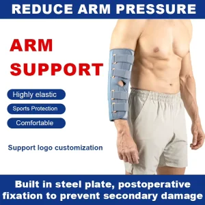 Elbow Joint Fixation Strap Extended Length Elbow Support Brace Humerus Upper Arm Fracture Fixation