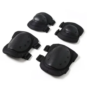 Elbow Pads & Knee Pads for Outdoor Sports Fire Fighting Mountaineering & Tactical Training Secure Protective Gear