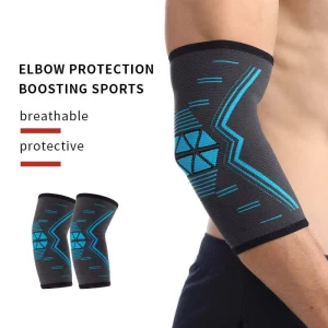 Elbow Protection Pad with Breathable Sports Guard for Boosting Performance Brace Tennis Golf Weightlifting Crossfit Gym Training