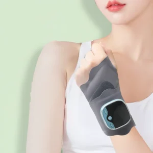 Electric Massage EMS Vibration Heating Wrap Rechargeable Heated Wrist Brace Smart Heated Wrist Band