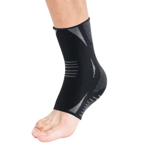 Ergonomic Compression Ankle Sleeve For Athletes Breathable Support Foot Guard For Sprained Ankle Recovery Pain Relief