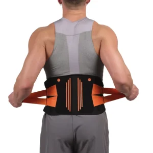 Ergonomic High Elastic Compression Hot Pressing Breathable Waist Brace Support For Sciatica Herniated Disc