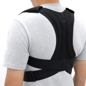 Ergonomic Posture Corrector Brace Adjustable Upper Back Support Belt For Hunchback Correction Back Pain Relief OEM