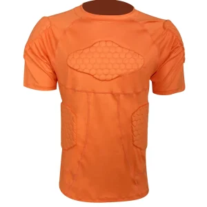 Eva Padding Absorbs Impact Shirt Integrated Padded Body Protector Apparel for Competition Sports Safety
