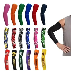 FQ CUSTOM America Flag Blank Digital Camo Ice UV Protection Compression Arm Sleeves Cooling Basketball Cycling Arm Sleeve Custom