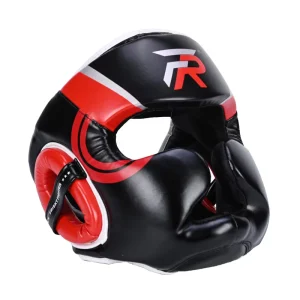 FRISKY Full Protection Boxing Helmet Thickened Sanda Muay Thai Protectors Made From Durable PU Material