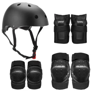 Factory 7 in 1 Sets Adult Kids Helmet Knee & Elbow Sport Protective Gear Set Scooter Skateboard Roller Skating Protective Pads
