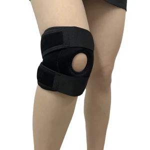 Factory Custom Black Neoprene Adjustable Breathable Fitness Knee Pads Premium Quality Comprehensive Protection Health