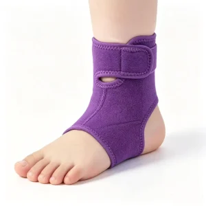 Factory Custom Breathable Neoprene Child Ankle Adjustable Elastic Support for Sports Dance Volleyball Gym Fitness