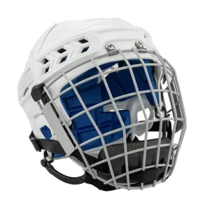 Factory Custom Color and Logo High Quality Ice Hockey Full-Face Helmet for Youth and Adult Protective Gear for Ice Hockey