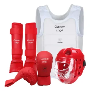 Factory Custom Karate Equipment Gear Set, Karate Body Protector | Guard for WKF Karate Training & Competition