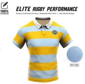 Factory Custom Rugby Sports Jerseys Free Design Service Sublimated Adults Rugby Shirts