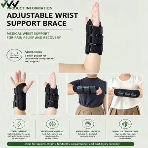 Factory Customized Direct Sales Fitness Wrist Guards Breathable Material Suitable for High-intensity Training