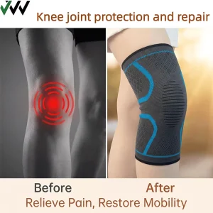 Factory Customized Gym Knee Protection High Quality Custom Fitness Knee Pads Green Health Professional Crawling