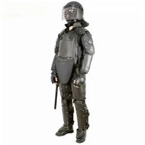 Factory Direct Customizable Full body Suit Armor Black Flame retardant PC Security Equipment