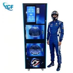 Factory Direct Dual Slot Helmet Cleaning Machine UVC Ozone Disinfection Low Temp Drying Commercial for Motorcycle Shops