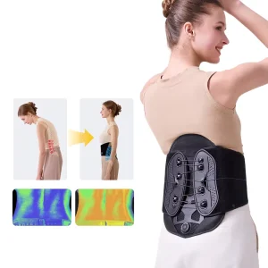 Factory Direct Lumbar Support Belt with Wide Back Plate and Adjustable Straps for Daily Care Back Support Belt